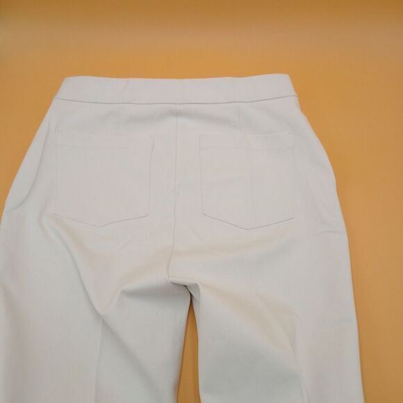Spanx On- The -Go Slim Straight Ankle Pant 20372Q Classic White PS Patite Small - Picture 9 of 15